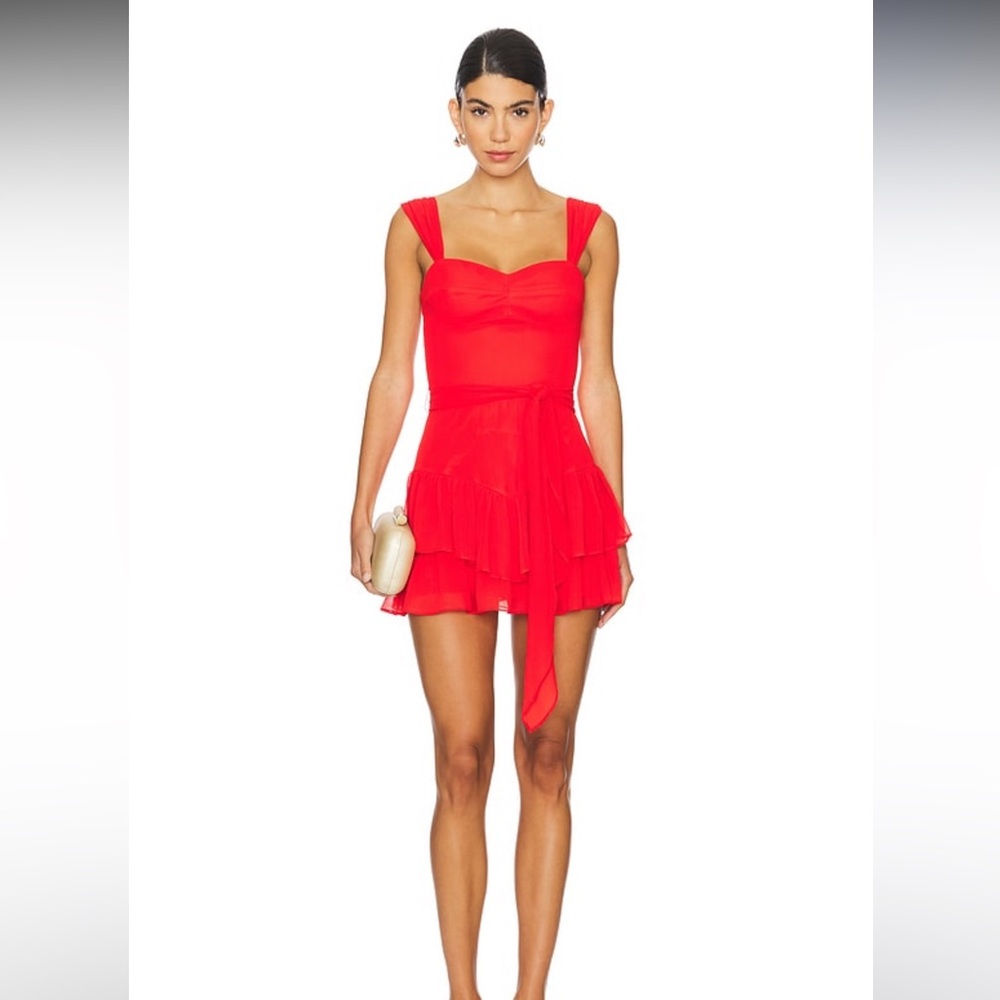 Amanda Uprichard Kendra Romper in Serrano